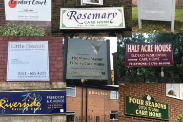 Care Home Signs
