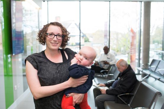 Lady with a baby Lady with a baby